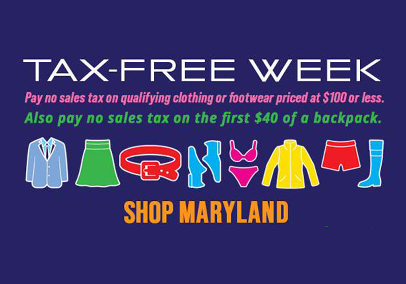 Maryland Tax Free Week Rio Lakefront